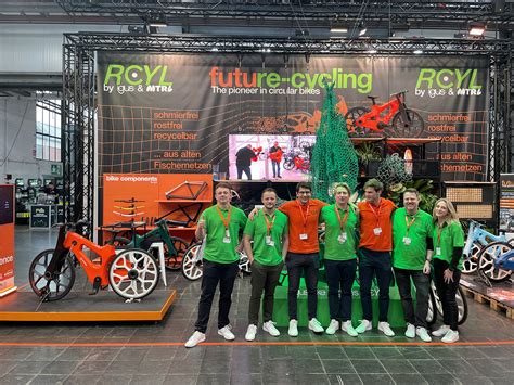 Fahrräder aus recyceltem Kunststoff RCYL Das RCYL Bike war am Start