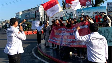 Jelang Pemilu 2024 Aliansi BEM Nusantara Provinsi Lampung Deklarasikan