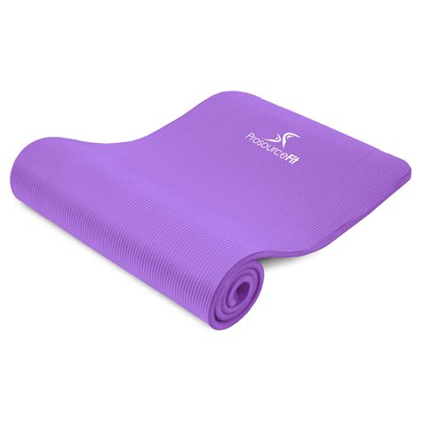 Extra Thick Yoga And Pilates Mat 12 In Purple