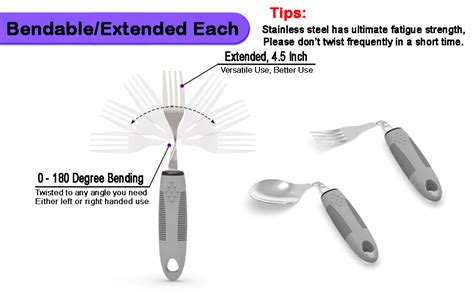 Amazon Pkpkaut Weighted Parkinsons Utensils For Hand Tremors