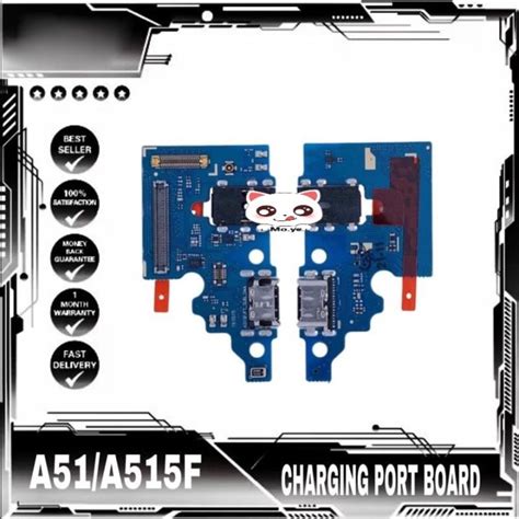 Samsung Galaxy A51 A515 A515F USB Charger Port Charging Connector Board