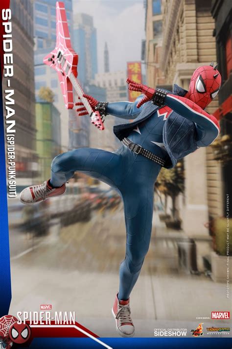 Marvel s Spider Man Hot Toys представила фигурку Паука Панка GameMAG