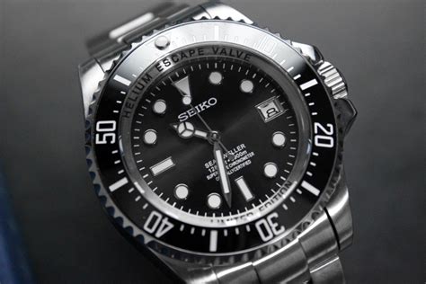 Seiko Sea Dweller Mod 44mm Seiko Mod Mens Fashion Watches