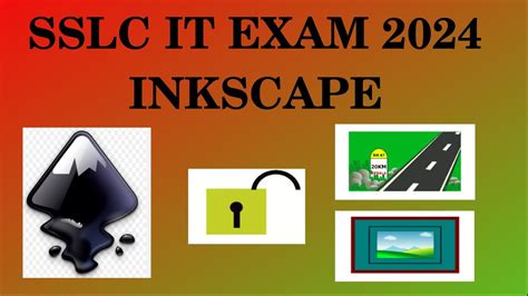 SSLC IT EXAMINATION INKSCAPE YouTube