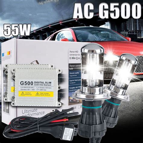 One Set Xenon H Bixenon Hid Kit Ac V W H Bi Xenon Lamp H Hi Lo