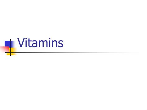 Vitaminsppt