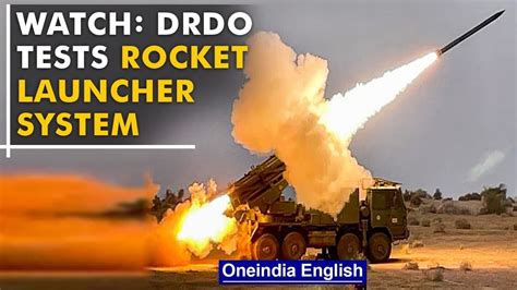 Drdo Successfully Tests Pinaka Er Multi Barrel Rocket Launcher System