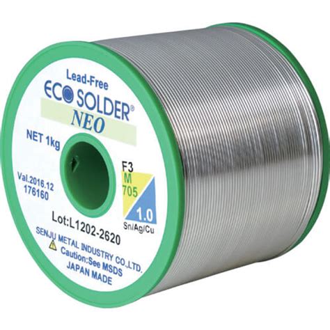 NEO F3 M705 1 2 1KG SENJU METAL Lead Free Resin Flux cored Solder 1อน