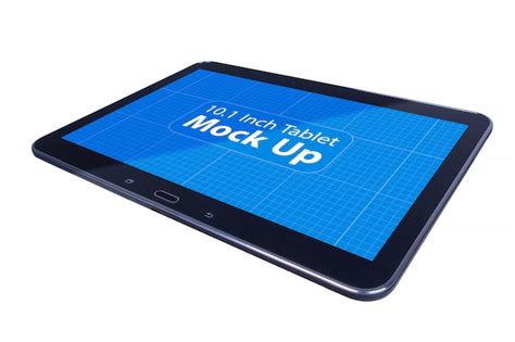 Premium Psd Black Tablet Mockup