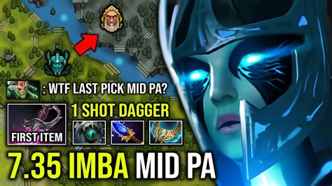 New Mid Pa First Item Khanda Shot Invisible Dagger Tank