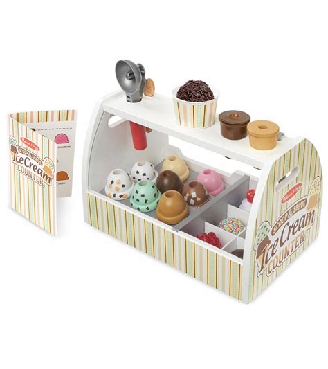 Melissa Doug Scoop Serve Ice Cream Counter