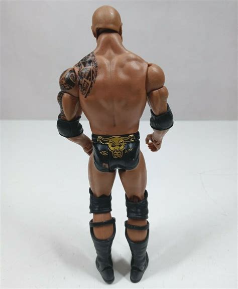 Mavin Mattel Wwe Elite Series Dwayne The Rock Johnson Action