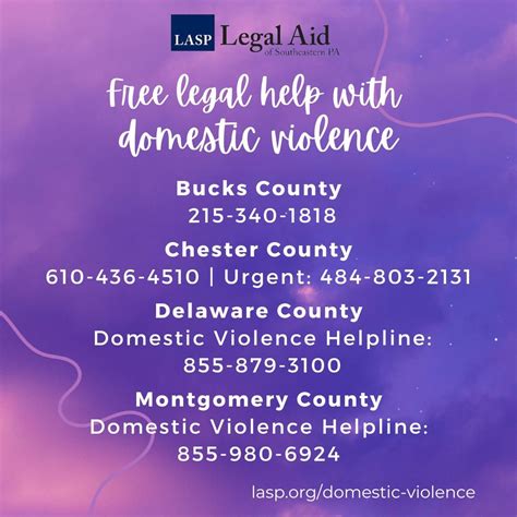 Domestic Violence — Legal Aid Of Southeastern Pennsylvania