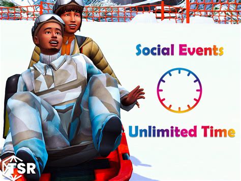 The Sims Resource - Social Events - Unlimited Time