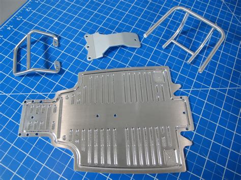 JP Garage Front Rear Bumper Guard Bottom Rear Chassis Plate Tamiya