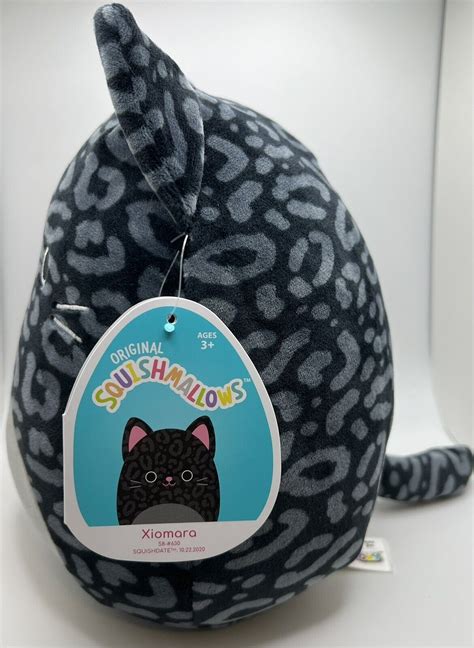 Nwt Squishmallows Xiomara Black Panther Kellytoy Plush New