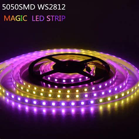 Newest Rgb Magic Led Strip Multicolor Smd Ws Waterproof Ip