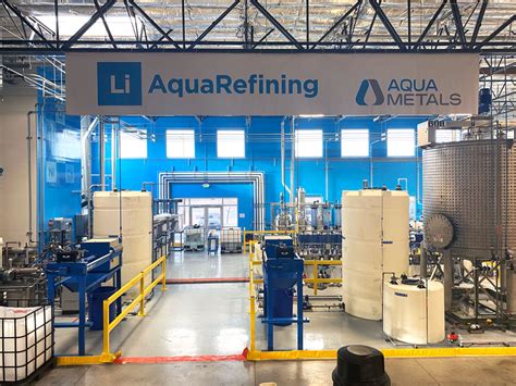 Charged Evs Aqua Metals Produces High Purity Lithium Hydroxide