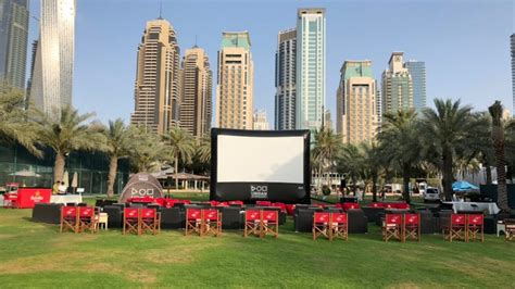 Outdoor Cinema Hire Dubai Urban Entertainment