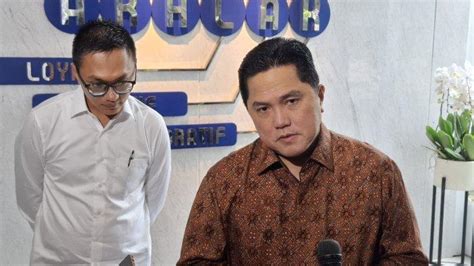 Erick Thohir Beberkan Capaian Hari Kerja Kementerian Bumn