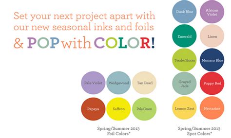 Presentation Packaging Spring Colors - Navitor Impressions Blog