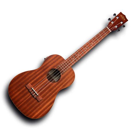 KALA KA-BE Acoustic/Electric Baritone Ukulele - all Mahogany ...