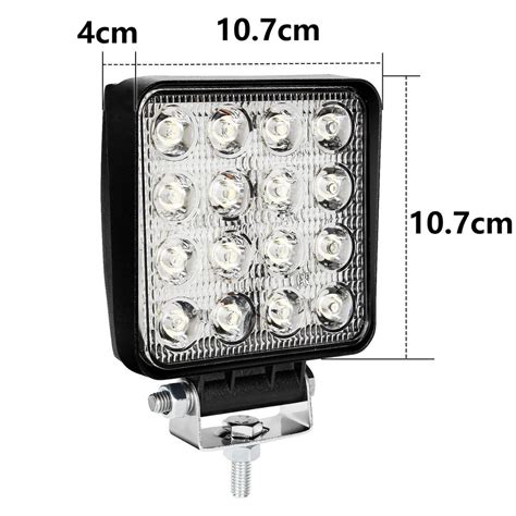 VINGO 10x 48W LED Arbeitsscheinwerfer 12V 24V Kaufland De