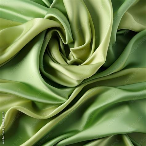 Green silk and satin fabric, green silk background, background, desktop wallpaper, designer ...