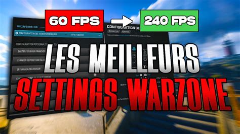 Les Meilleurs Param Tres De Warzone Mwiii Fps Manette Aim Assist