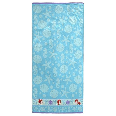 Disney Little Mermaid Ariel Cotton Bathbeach Towel 28 X 50