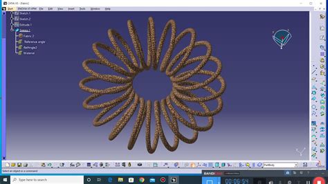 Fabric Design Using Surfaces In CATIA V5 Generative Shape Design Using