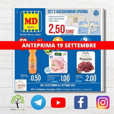 VOLANTINO MD Dal 19 Settembre Al 2 Ottobre 2022 Anteprima Il Blog Di