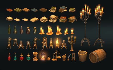 Fantasy Game Props On Behance