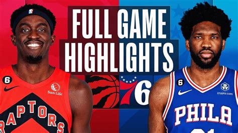 Toronto Raptors Vs Philadelphia 76ers Full Game Highlights Mar 31 2022 2023 Nba Season