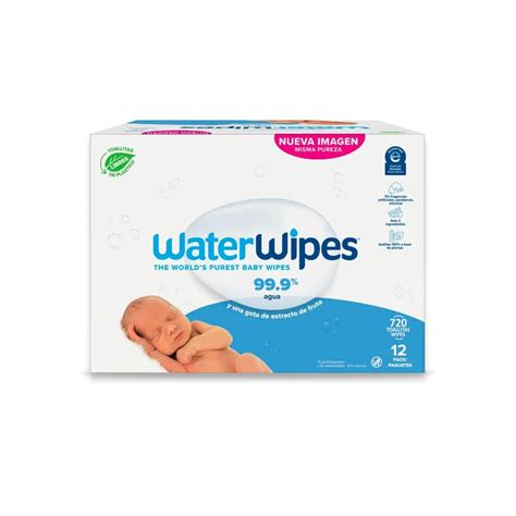 Toallitas Húmedas Water Wipes X720 99 9 Agua 12 Paquetes WATER