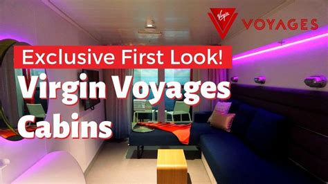 Exclusive First Look At Virgin Voyages Cabins Youtube