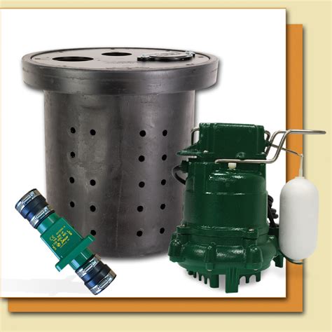 Sump Pump Package Zoeller Model 53 Basin Valve