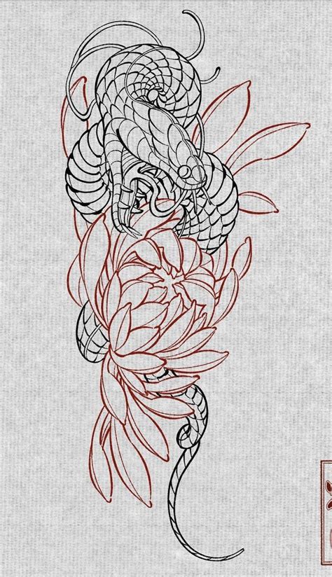 King Cobra Tattoo Ideas Tattoosboygirl Flower Tattoo