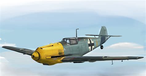 飛行機 メッサーシューミット Bf109 松永マグロのイラスト Pixiv