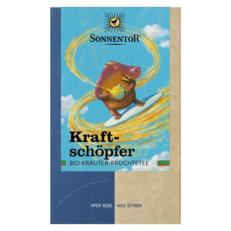 Bio Kraftschöpfer Tee von Sonnentor bei greenist de