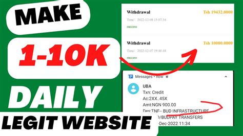 WITHDRAWAL PROOF Make Daily Money On This Website How To Make Money