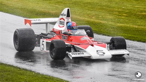 Emerson Fitipaldi A Bordo Del Mclaren M F En Goodwood