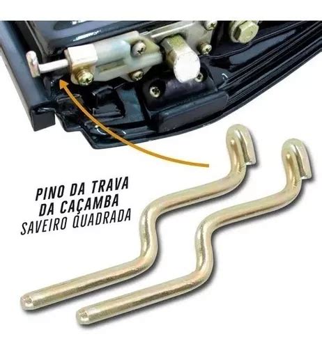 Trava Fecho Tampa Traseira Saveiro Quadrada Cl Gl Par Vw Frete Gr Tis