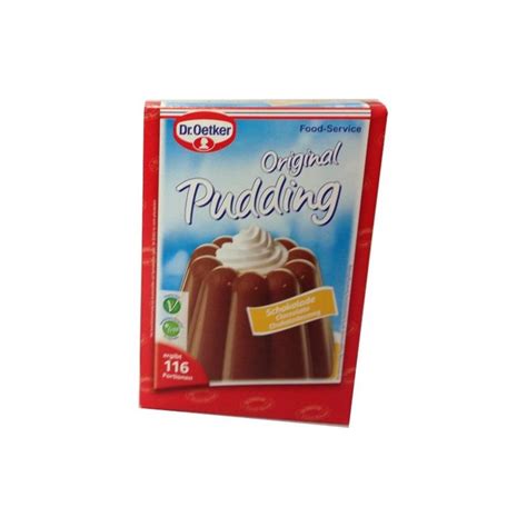 Dr Oetker Original Pudding Schokoladen Geschmack 1x900g Packung