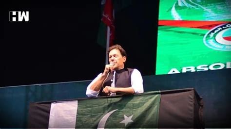 Pakistan Former PM Imran Khan Starts Long March Praises India S