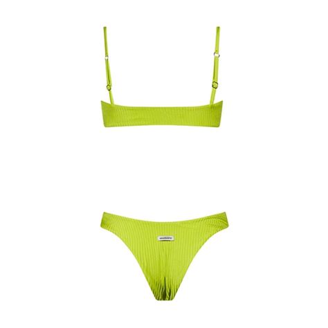 MATINEE BIKINI DORA Donna Lime Mascheroni Store