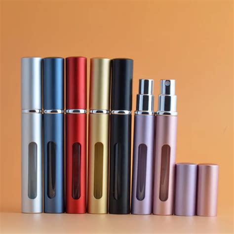 Wholesale Portable Metallic Refillable Empty Mini Perfume Aftershave