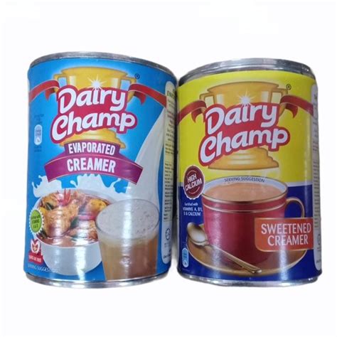 Dairy Champ Susu Cair Susu Pekat Krimer Manis 500g Shopee Malaysia