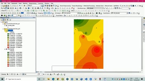 Arcgis Tutorial 10 Interpolation Using Arcgis Desktop Youtube