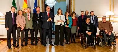 Cermi Andaluc A Traslada A La Presidenta De La Junta Las Demandas Y Las